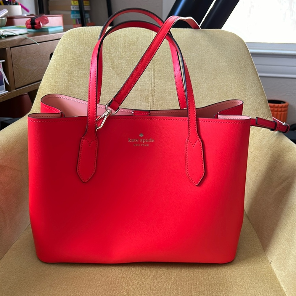 Kate Spade Bright Red Tote
